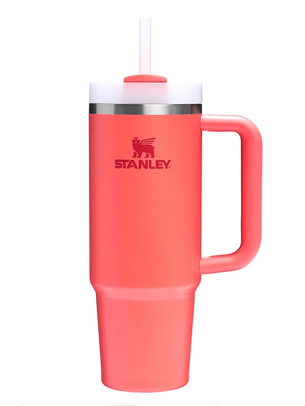 STANLEY THE QUENCHER H2.0 FLOWSTATE™ TUMBLER | 30 OZ - HOT CORAL